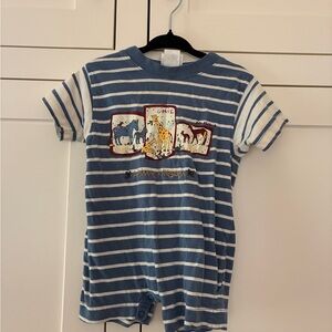 Vintage OsgKosh B’Gosh baby animal kingdom onesie